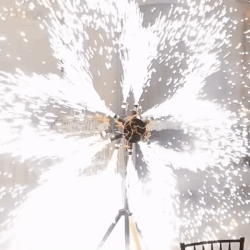 Spinning Flower Fireworks